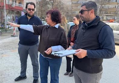 Градоначалничката Стаменкоска Трајкоска на увид: Се градат „Новопланирана улица-2“ и „Пристапна улица-2“ во Расадник