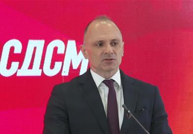 Прес-конференција на претседателот на СДСМ, Венко Филипче и претседателот на хрватската СДП, Хајдаш Дончиќ 