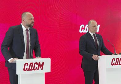 Европската интеграција во фокусот на средбата на Филипче со лидерот на хрватската СДП, Хајдаш Дончиќ 