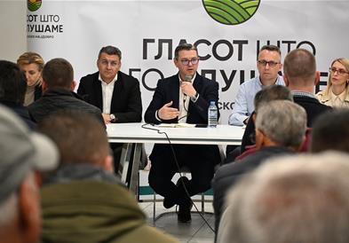 Трипуновски од Радовиш: Преку партнерски однос со земјоделците до раст на домашното производство