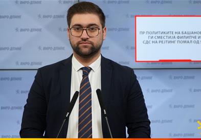Манасиевски: ПР политиките на Башановиќ, ги сместија Филипче и СДС на рејтинг помал од 5%