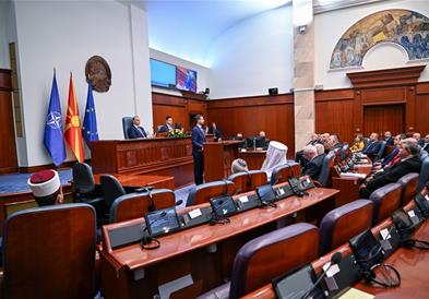 Парламентарен дијалог и билатерални односи: Претседателот на Црна Гора во посета на Собранието