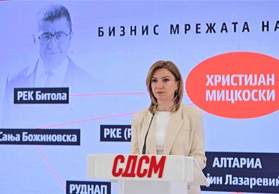 Кузеска: Фирма на Дака од црната листа на САД во мрежата на Мицкоски-потонаа сите лаги на Николовски
