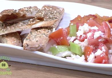 „Гответе со Дракче“ - Шопска салата од Томче