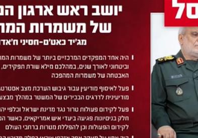 Израел го елиминира шефот на иранското разузнување- откриени се деталите за убиството среде Техеран 
