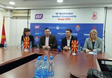 Ристовски: Подготвени го дочекуваме Светското првенство во ракомет за ученици