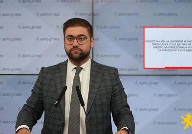 Манасиевски: Членот на ИО на Филипче и Заев, Рубин Земон тврди дека Гоце Делчев не направил ништо за Македонија 