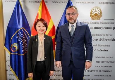 Тошковски – Сјаојан: Продлабочување на соработката и зајакнување на партнерството во областа на безбедноста