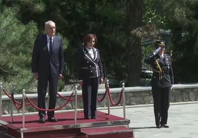 Претседателот на Швајцарската Конфедерација,Ги Пармелан во прва официјална посета на Македонија