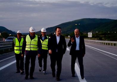 Николоски: Денеска во сообраќај се става и клучката Требеништа на автопатот Охрид - Кичево