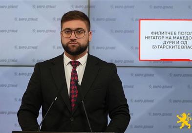 Манасиевски: Филипче е поголем негатор на Македонија, дури и од бугарските власти