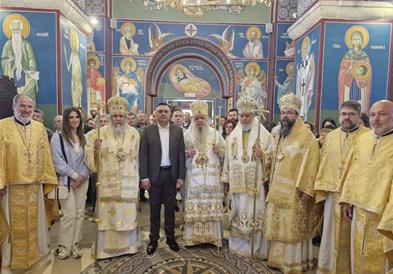 Јанчев: Осветување на новиот конак при црквата „Света Петка“