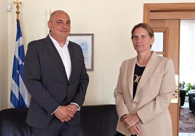 МАСИТ на средба со амбасадорката на Грција го најави првиот ИКТ Бизнис Форум „Digital Bridge & Business ICT Forum 2026“