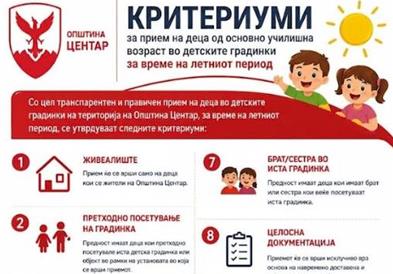 Герасимовски: Центар со поддршка за семејствата во летниот распуст, ги отвораме градинките за ученици до 10 години