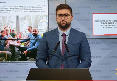 Манасиевски: Освежувањето и засилувањето на Филипче и СДС со Рубин Земон заврши со големо фијаско