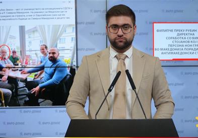 Манасиевски: Филипче преку Рубин Земон во директна соработка со Виктор Стојанов кој е персона нон грата во Македонија 