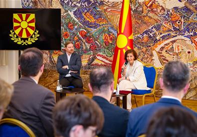Сиљановска-Давкова пред учесниците на „Re:Europe: Rethinking Europe Together“: Европа треба да биде заедница на вредности и принципи, а не на двојни стандарди