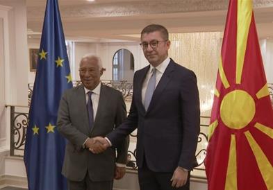 Антонио Кошта ја почнува турнејата низ земјите од Западен Балкан- ќе се сретне со Мицкоски на 2 јуни во Скопје