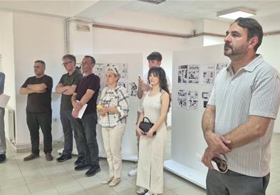 Уметноста ги надминува границите: Во Гостивар отворена изложба на млади стрип автори од регионот