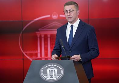 Мицкоски: Остануваме цврсто определени кон европскиот пат, бараме принципи и нормално кредибилен и предвидлив процес