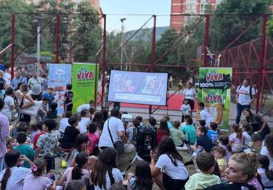 Герасимовски: „Патувачкото кино“ донесе радост во Центар,  вечерва нови проекции под отворено небо