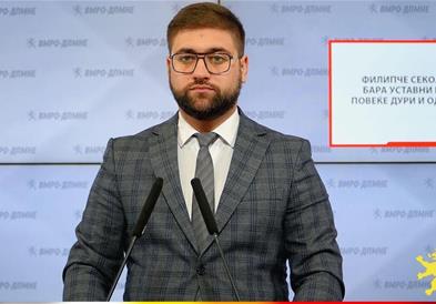 Манасиевски: Филипче секојдневно бара Уставни измени, повеќе дури и од Бугарите 