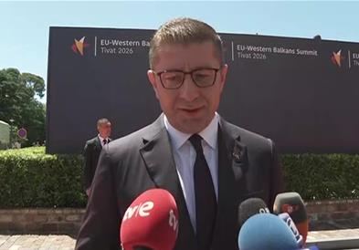 Мицкоски во Тиват: Имав средба со Мерц исклучително сум задоволен, процесот на проширување е жив