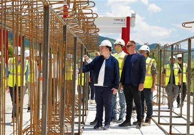 Николоски: Интензивно се гради пругата Скопје-Софија, со 29 мостови и 15 тунели втората делница е градежен и инженерски подвиг