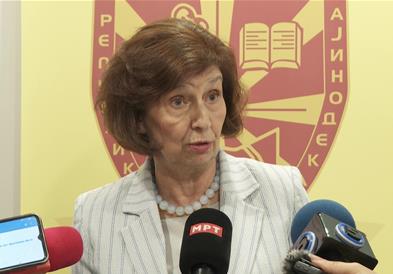 Претседателката Гордана Сиљановска давкова го осуди инцидентот пред бугарската амбасада