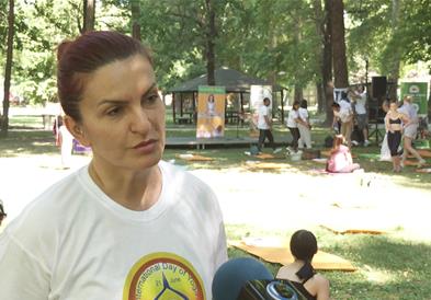 Светскиот ден на јогата се одбележа и во Скопје