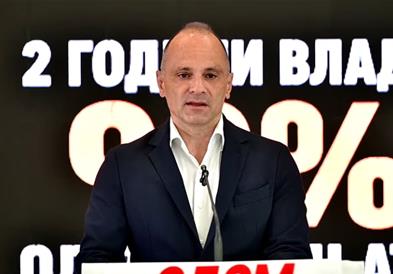Филипче: Странските инвестиции паднаа за две третини, економските ветувања на Мицкоски пропаднаа