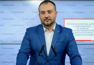 Лефков: Слугата на Бугарија, Филипче отиде предалеку, не може да ја осуди официјална Софија и кога крши дипломатски правила