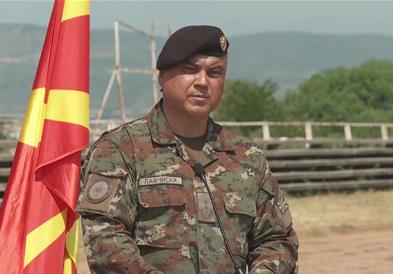 Командантот на НАТО за Европа Гринкевич во Скопје: Средби и посета на касарната „Илинден“