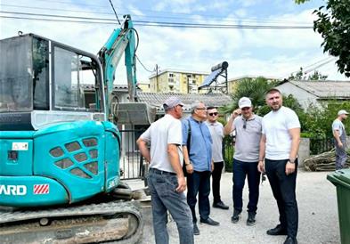 Општина Аеродром: Започна реконструкцијата на краци од улицата „Тодор Чангов“ во Лисиче
