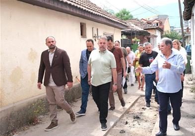 О. Карпош: Реконструкција на водоводната мрежа во Долно Нерези