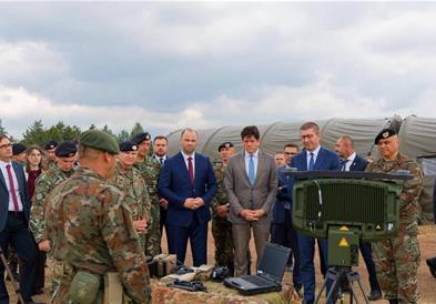МО: Презентација на опремата набавена преку Европскиот мировен фонд