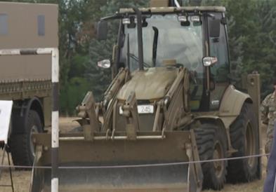 Промоција на нова воена опрема во касарната „Илинден“