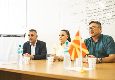 Ристески: Голем интерес за грантовите за отворање на сопствен бизнис во Пелагонискиот регион