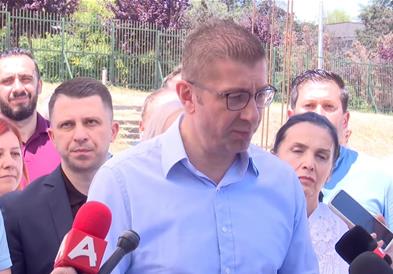 Мицкоски: Опозицијата бега од реформи во  Изборните законик поради страв од пораз