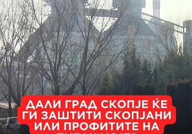 Зелен хуман град:  Дали Град Скопје ќе ги заштити скопјани или профитите на Титан УСЈЕ?