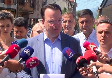 Николоски: Следната година се пуштаат првите километри од автопатот Тетово-Гостивар
