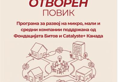 Македонија2025 објавува повик за апликации од македонски компании за Битов Програмата за претприемачи