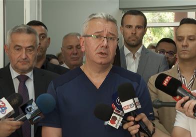 Комплетно реновираното одделението за трауматологија во стара градска болница