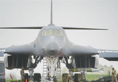 Американската војска употреби стратешки бомбардер Б-1 за напад на Корпусот на гардата на исламската револуција