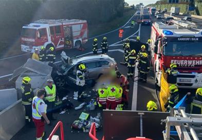 Карамбол во Германија: Кампер удри во колона возила на автопат - 34 повредени, меѓу кои и деца