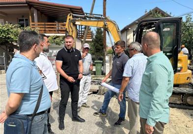 Општина Аеродром: Почна реконструкцијата на улицата „Ѓорѓи Капчев 5“