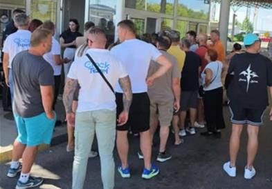 Казната ги стигна и странските возачи: Редици на Табановце за да платат казни од „Сејф сити“