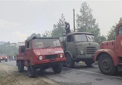 Пожарите кај Бигла и Пехчево ставени под контрола, во гасењето вклучени над 300 луѓе