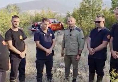 Се нормализира состојбата со чадот во Скопје, пожарот на планината Жеден ставен под контрола