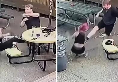 Сакала мирно да му раскине во кафуле, но тој направил хорор- драма во САД (ВИДЕО)